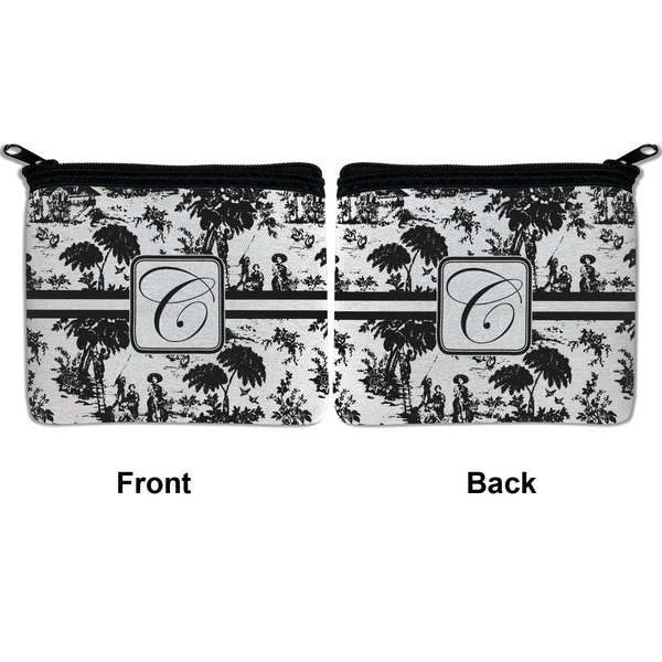 Toile Neoprene Coin Purse - Front & Back (APPROVAL)