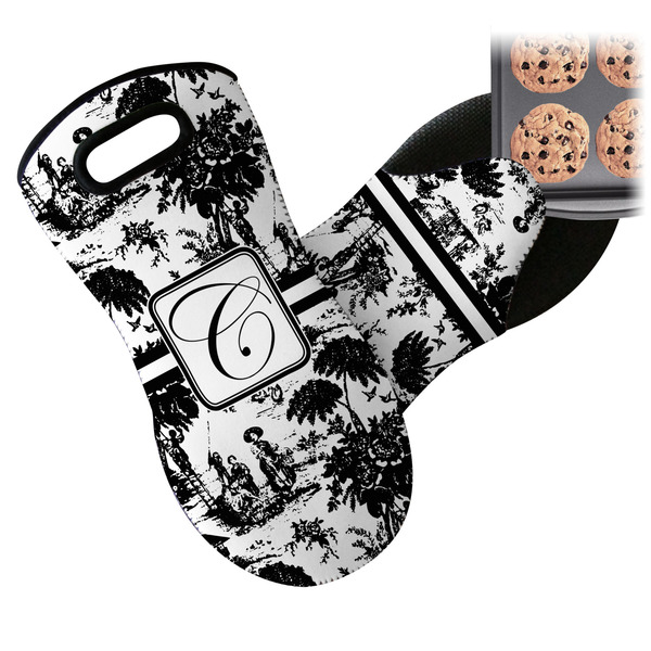 Toile Neoprene Oven Mitt