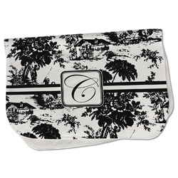 Toile Burp Cloth - Fleece w/ Initial