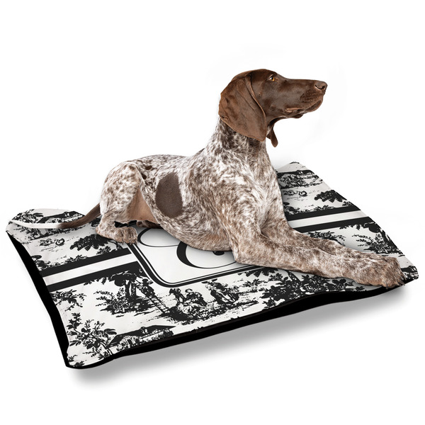 Toile Outdoor Dog Beds - Large - IN CONTEXT