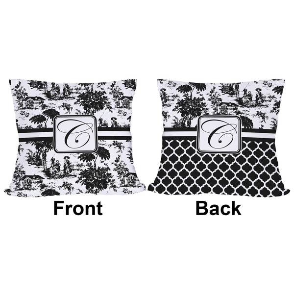Toile Outdoor Pillow - 16x16
