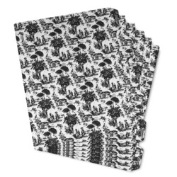 Toile Binder Tab Divider - Set of 6 (Personalized)
