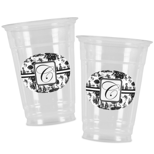Toile Party Cups - 16oz - Alt View