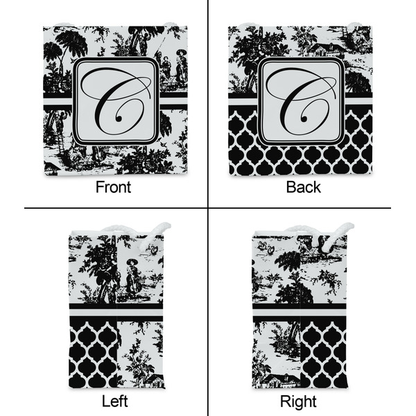 Toile Party Favor Gift Bag - Gloss - Approval