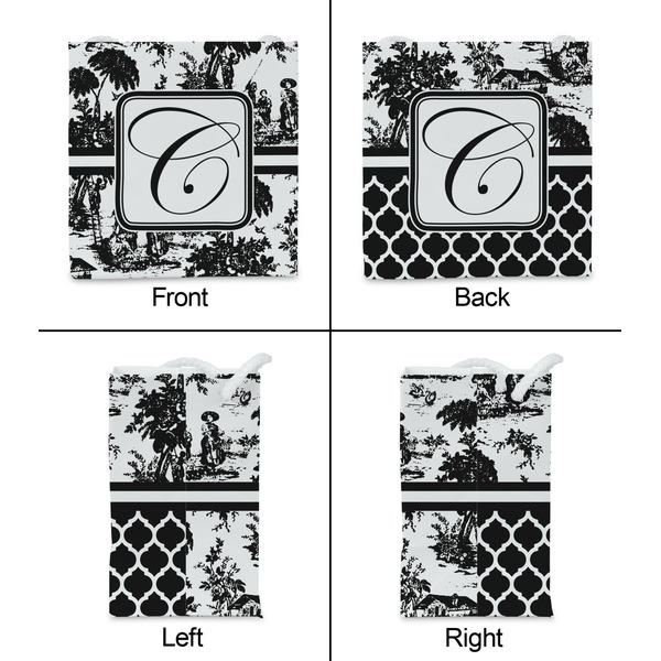 Toile Party Favor Gift Bag - Matte - Approval