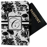 Toile Passport Holder - Fabric (Personalized)