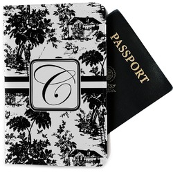 Toile Passport Holder - Fabric (Personalized)