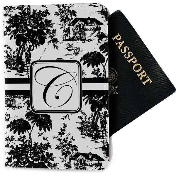 Custom Toile Passport Holder - Fabric (Personalized)