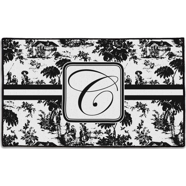 Custom Toile Door Mat - 60"x36" (Personalized)