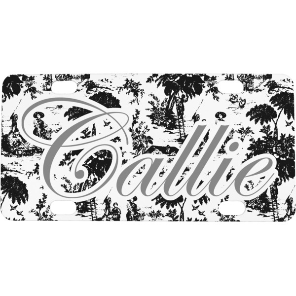 Custom Toile Mini/Bicycle License Plate (Personalized)