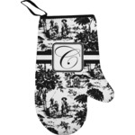 Toile Right Oven Mitt (Personalized)