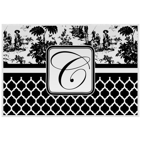Toile Personalized Placemat (Back)