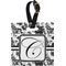 Toile Personalized Square Luggage Tag