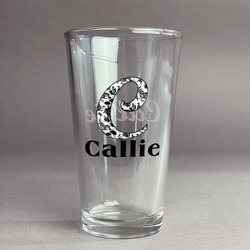 Toile Pint Glass - Full Color Logo (Personalized)