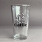 Toile Pint Glass - Two Content - Front/Main