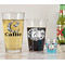 Toile Pint Glass - Two Content - In Context
