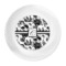 Toile Plastic Party Dinner Plates - Approval