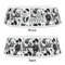 Toile Plastic Pet Bowls - Small - APPROVAL