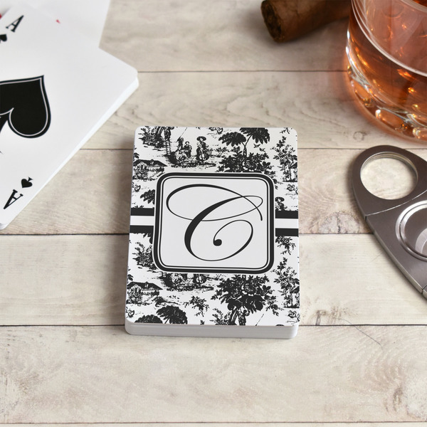 Toile Playing Cards - In Context