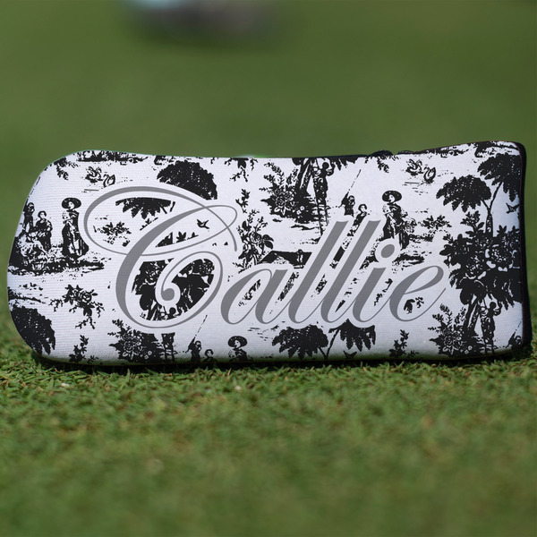 Custom Toile Blade Putter Cover (Personalized)