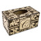 Toile Rectangle Tissue Box Covers - Wood - Front