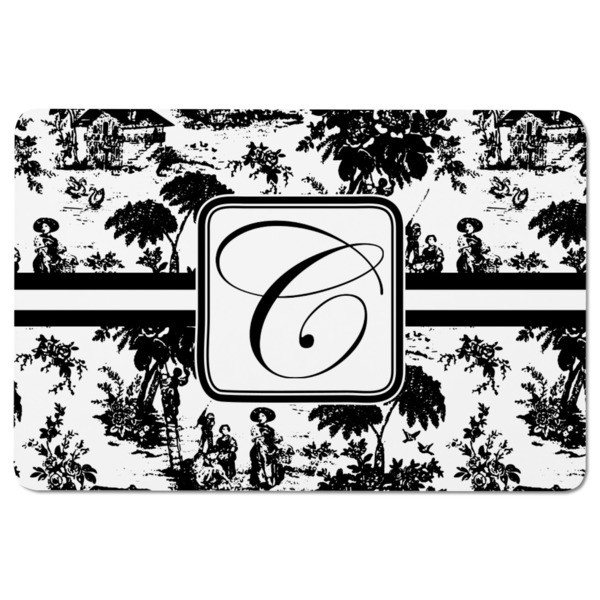 Toile Rectangular Fridge Magnet - FRONT