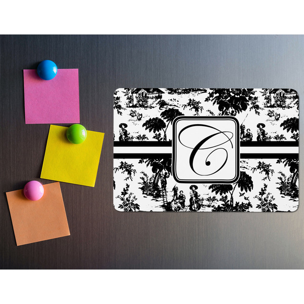 Toile Rectangular Fridge Magnet - LIFESTYLE