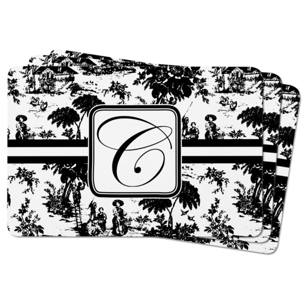 Toile Rectangular Fridge Magnet - THREE