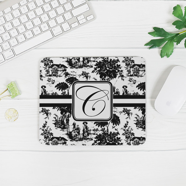 Toile Rectangular Mouse Pad - LIFESTYLE 2