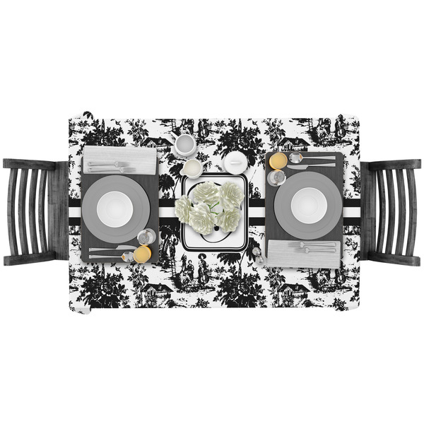 Toile Rectangular Tablecloths - LIFESTYLE