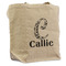 Toile Reusable Cotton Grocery Bag - Front View