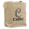 Toile Reusable Cotton Grocery Bag (Personalized)