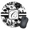 Toile Round Mouse Pad