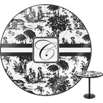 Toile Round Table (Personalized)