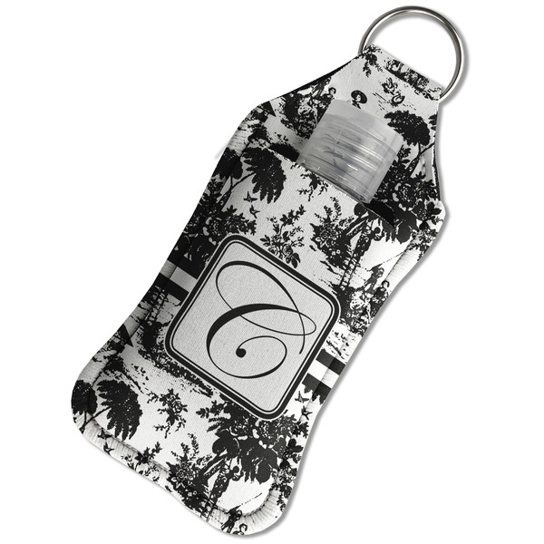 Toile Sanitizer Holder Keychain - Large in Case
