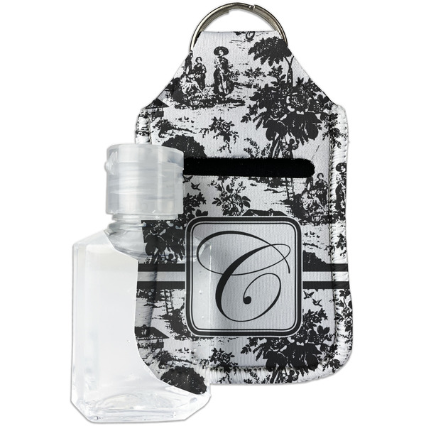 Custom Toile Hand Sanitizer & Keychain Holder - Small (Personalized)