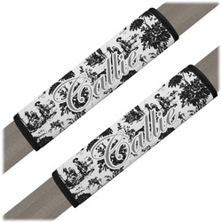 Toile Seat Belt Covers (Set of 2) (Personalized)