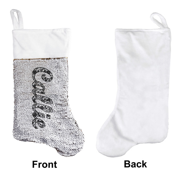 Toile Sequin Stocking - Approval