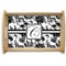 Toile Natural Wooden Tray - Small (Personalized)