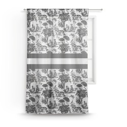 Toile Sheer Curtain (Personalized)