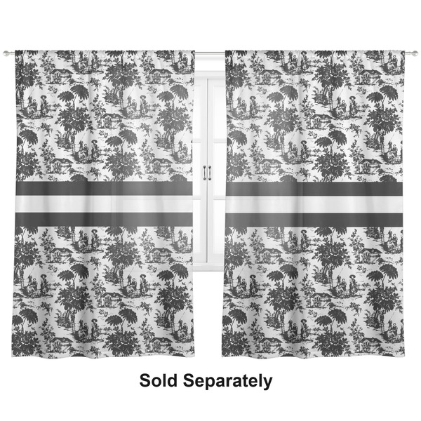 Toile Sheer Curtains