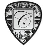 Toile Iron on Shield Patch A w/ Initial