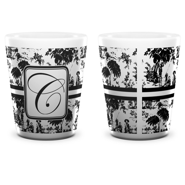 Toile Shot Glass - White - APPROVAL