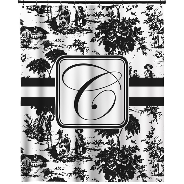 Custom Toile Extra Long Shower Curtain - 70"x84" (Personalized)