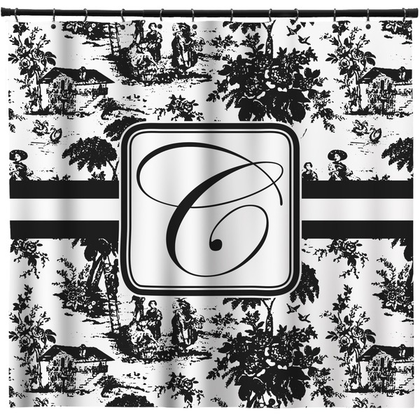 Custom Toile Shower Curtain (Personalized)