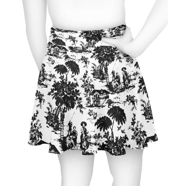 Toile Skater Skirt - Back