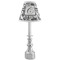 Toile Small Chandelier Lamp - LIFESTYLE (on candle stick)