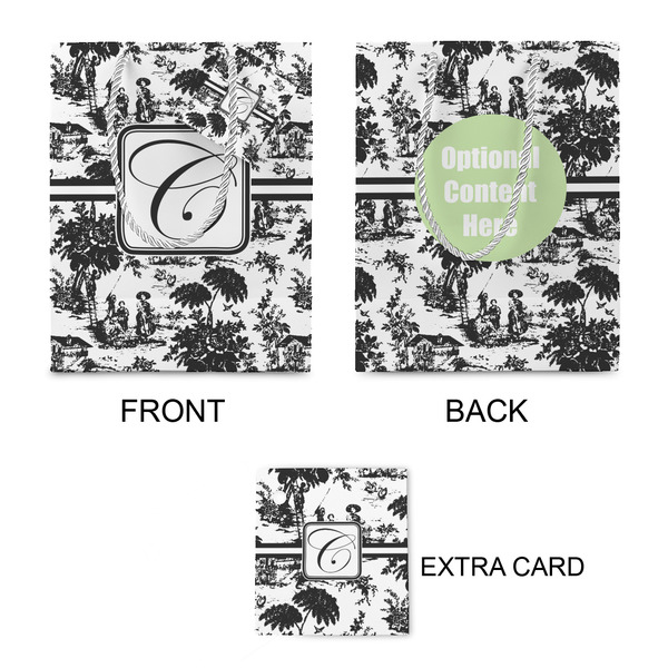 Toile Small Gift Bag - Approval