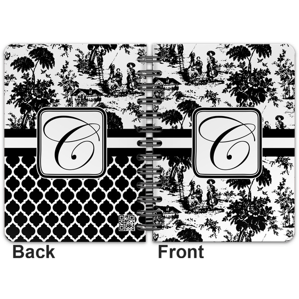 Toile Spiral Journal 5 x 7 - Apvl