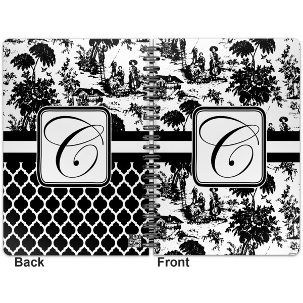 Toile Spiral Journal 7 x 10 - Apvl
